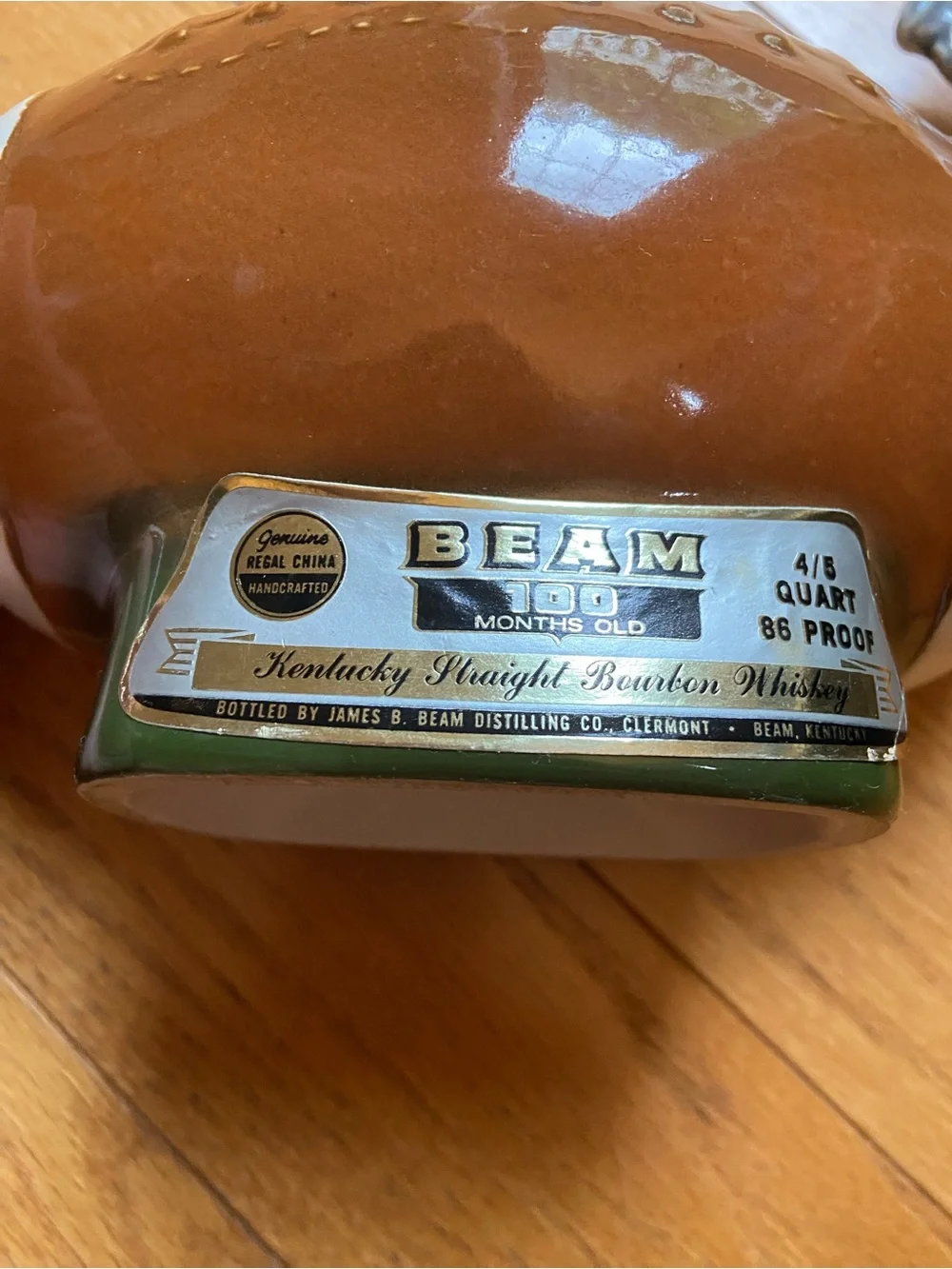 1972 Republican DC Beam Kentucky Bourbon Ceramic Decanter